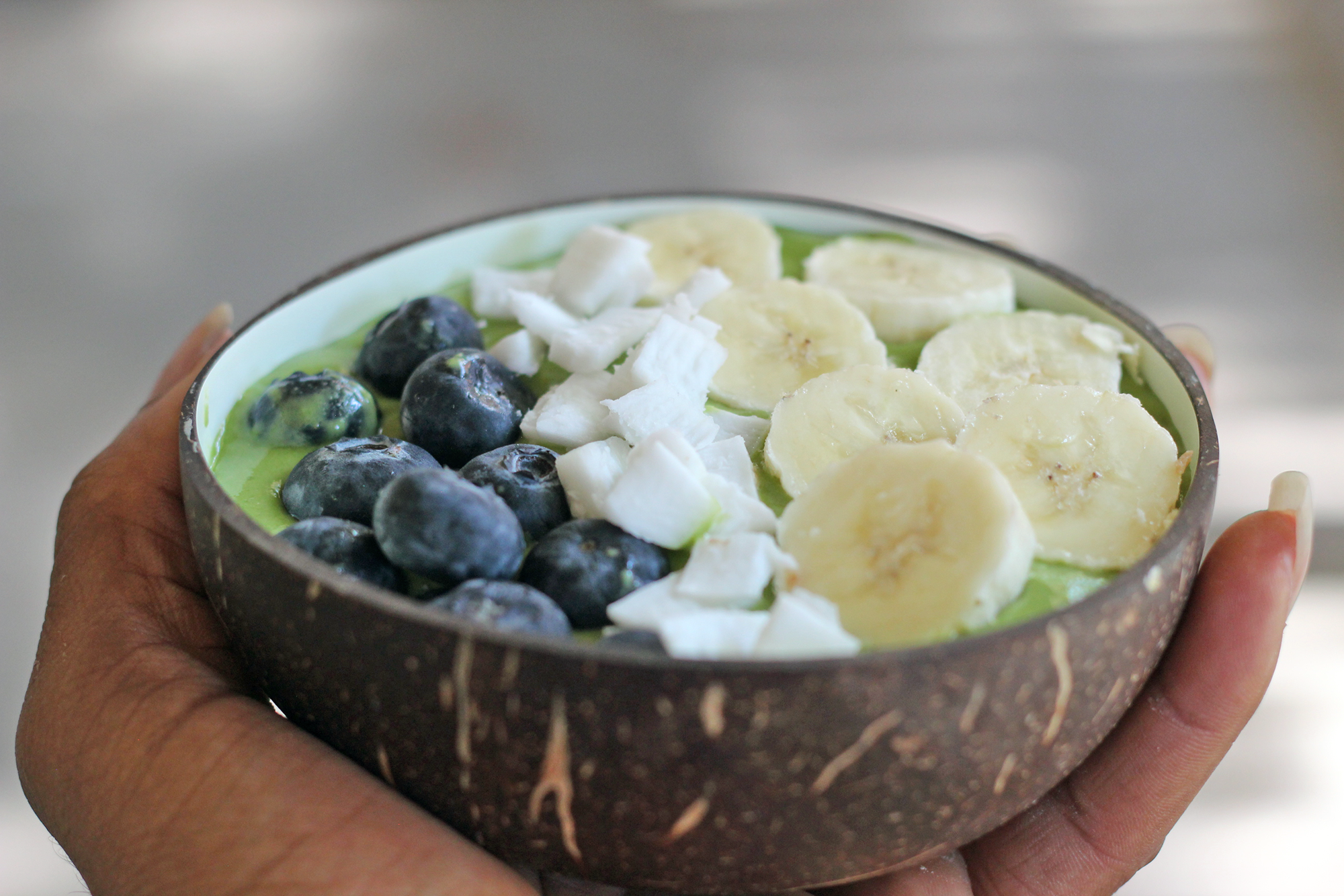 Green Banana Smoothie Bowl